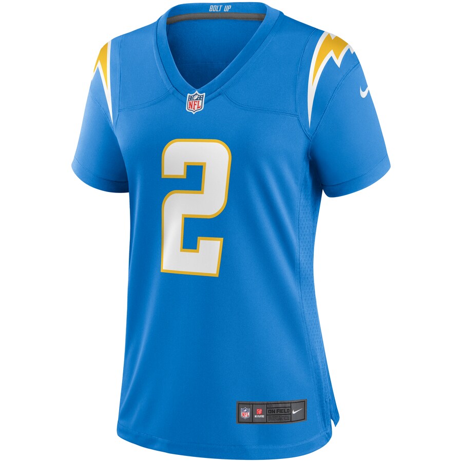 Women’s Los Angeles Chargers Easton Stick Nike Powder Blue Game Jersey