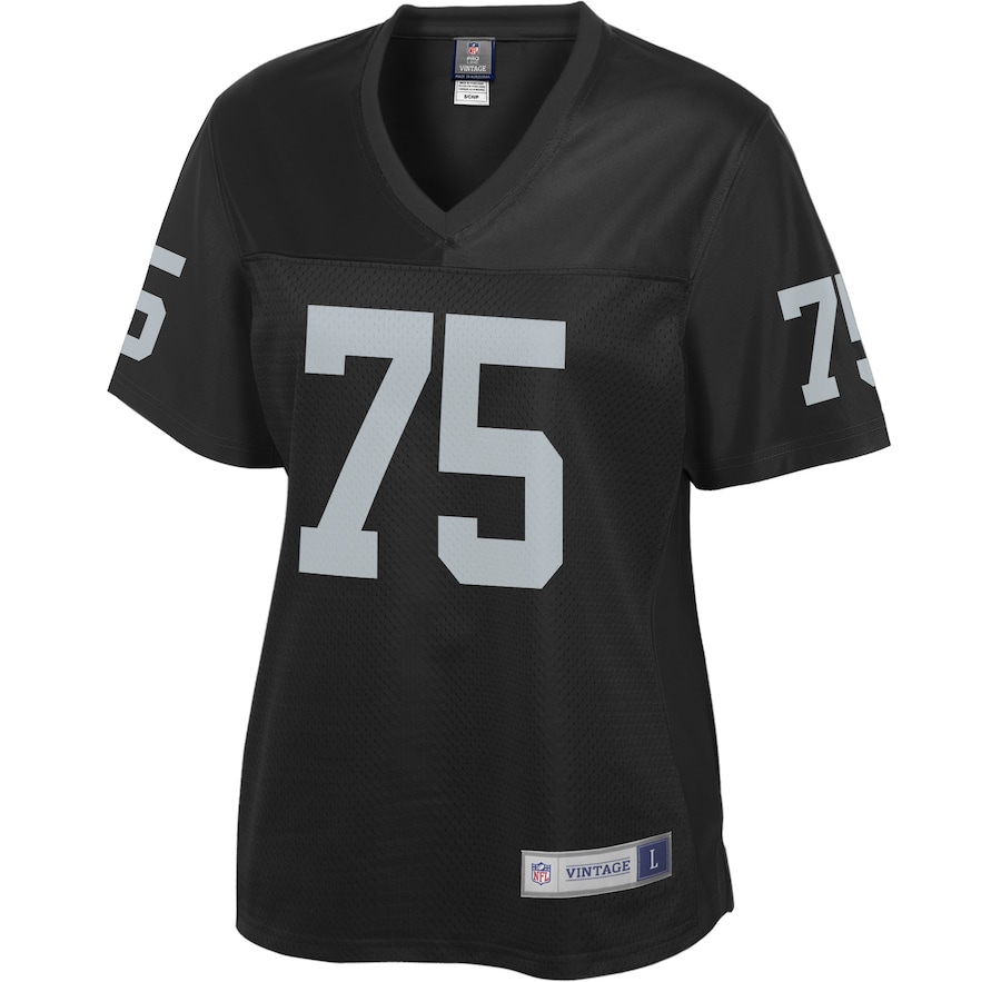 Women’s Las Vegas Raiders Howie Long NFL Pro Line Black Retired Player Jersey