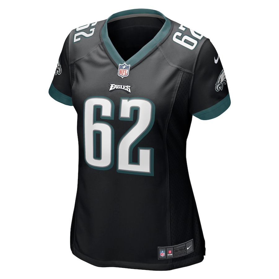 Women’s Philadelphia Eagles Jason Kelce Nike Black Player Game Jersey