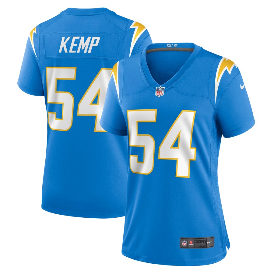 Women’s Los Angeles Chargers Carlo Kemp Nike Powder Blue Game Player Jersey