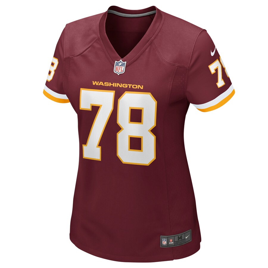 Women’s Washington Football Team Cornelius Lucas Nike Burgundy Game Player Jersey