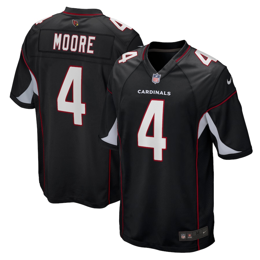 Men’s Arizona Cardinals Rondale Moore Nike Black Alternate Game Jersey