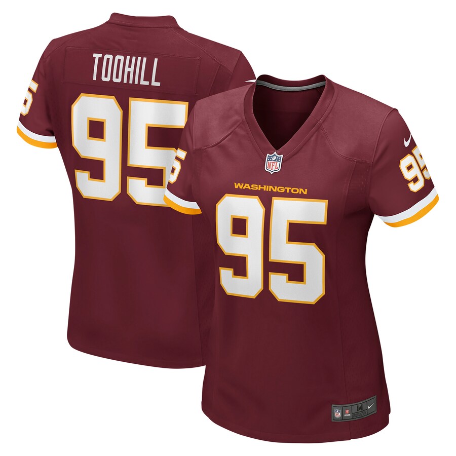 Women’s Washington Football Team Casey Toohill Nike Burgundy Game Jersey