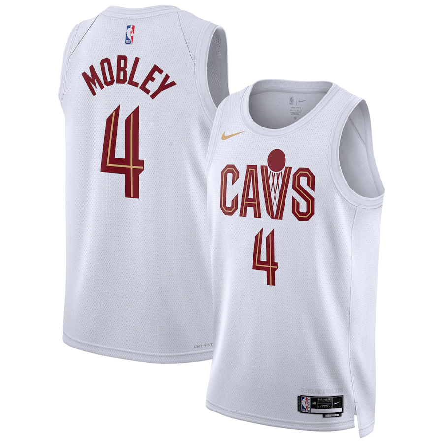 Men's Cleveland Cavaliers Evan Mobley White 2022-23 Swingman Jersey - Association Edition