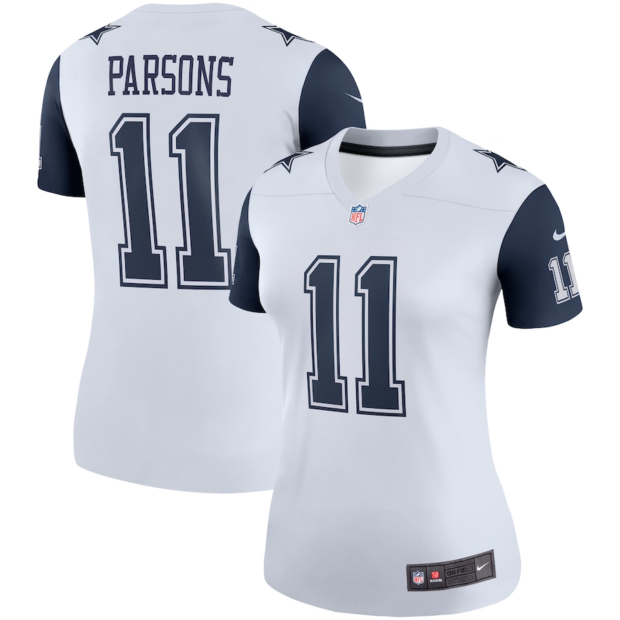 Women’s Dallas Cowboys Micah Parsons Nike White Alternate Legend Jersey