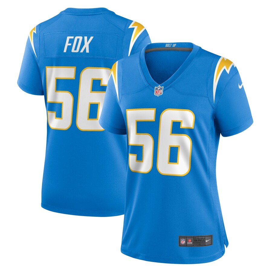 Women’s Los Angeles Chargers Morgan Fox Nike Powder Blue Player Game Jersey