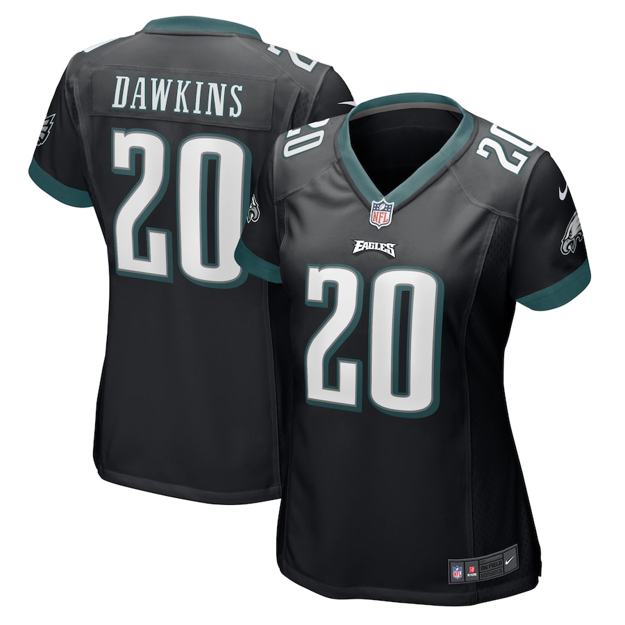 Women’s Philadelphia Eagles Brian Dawkins Nike Black Retired Player Jersey