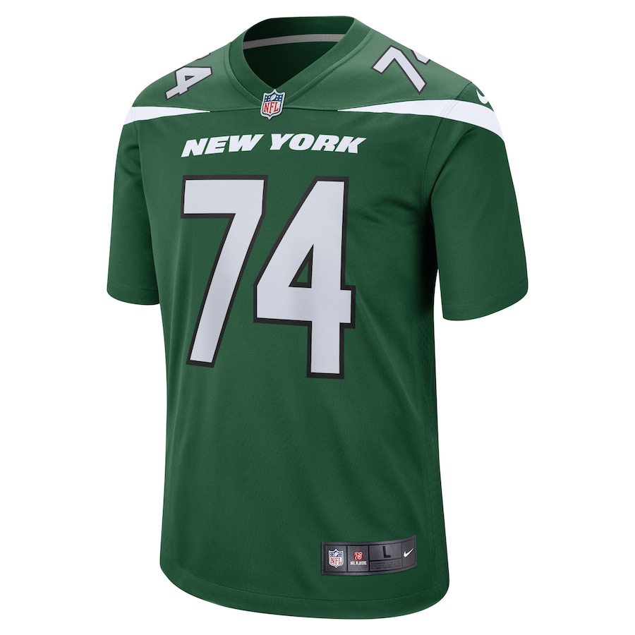 Men’s New York Jets Nick Mangold Nike Gotham Green Retired Player Jersey