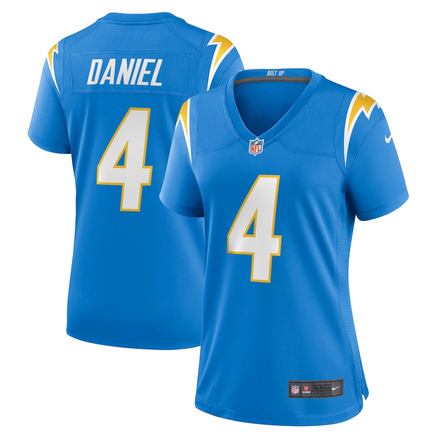 Women’s Los Angeles Chargers Chase Daniel Nike Powder Blue Game Jersey