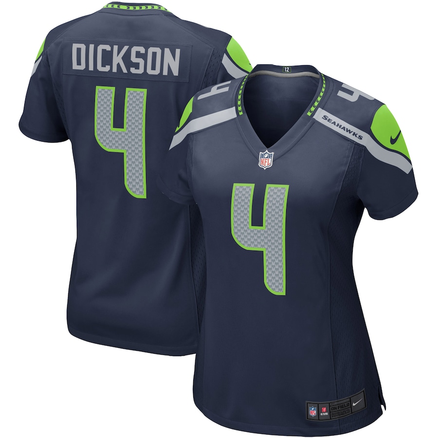 Women’s Seattle Seahawks Michael Dickson Nike College Navy Game Player Jersey