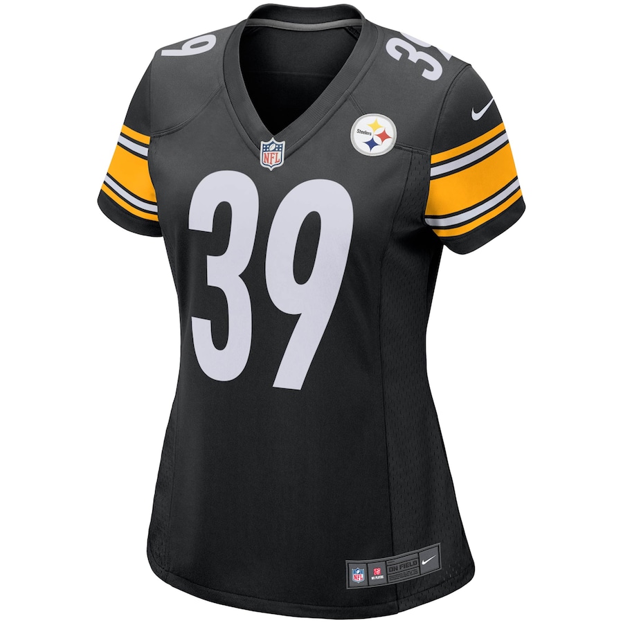 Women’s Pittsburgh Steelers Minkah Fitzpatrick Nike Black Game Player Jersey
