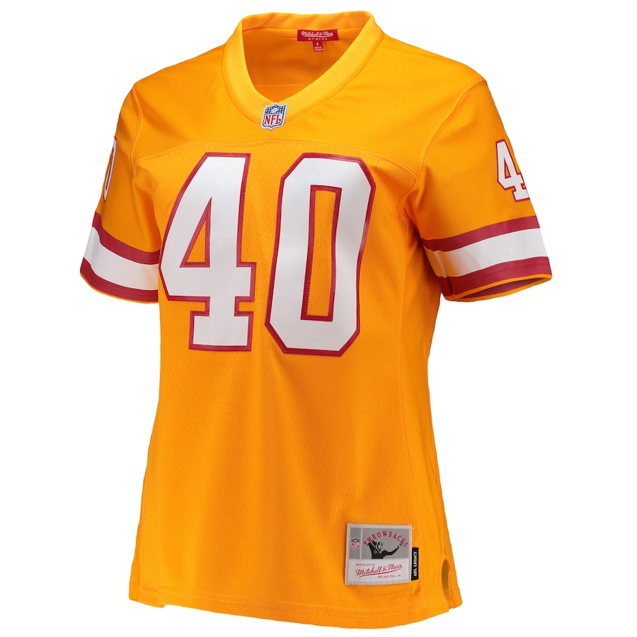 Women’s Tampa Bay Buccaneers Mike Alstott Mitchell & Ness Orange Legacy Replica Player Jersey