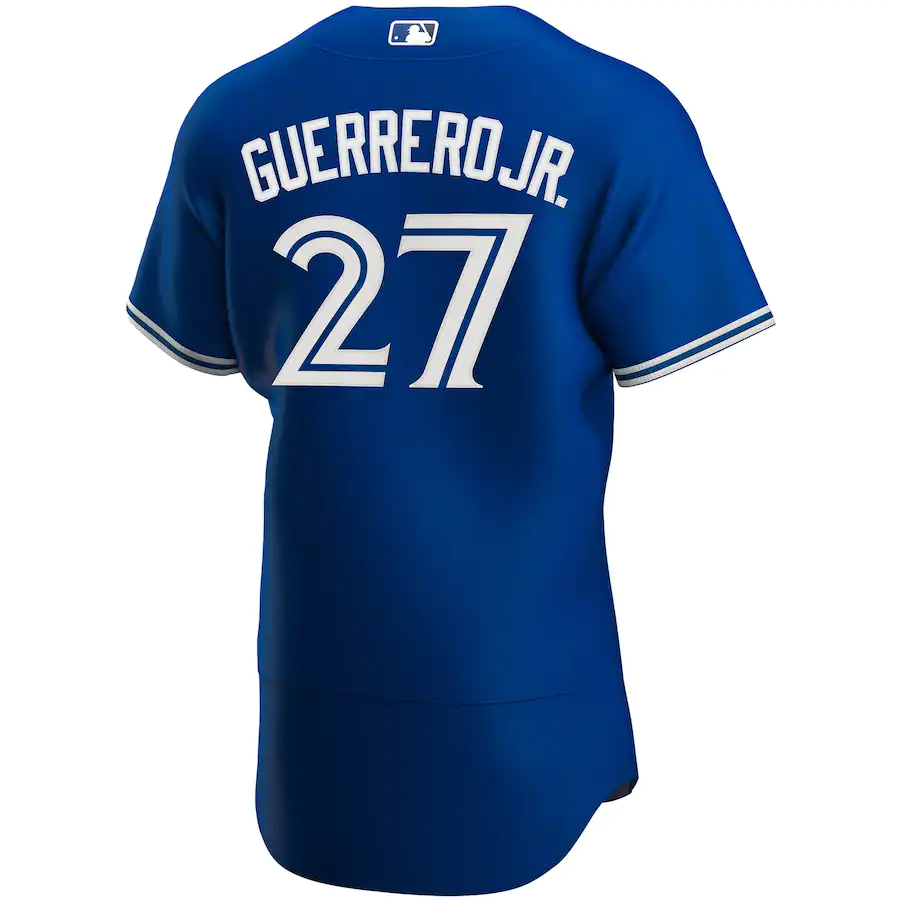 Men's Toronto Blue Jays 27 Vladimir Guerrero Jr. Royal Alternate Authentic Player Jersey