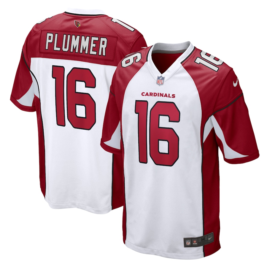 Men’s Arizona Cardinals Jake Plummer Nike White Retired Player Game Jersey