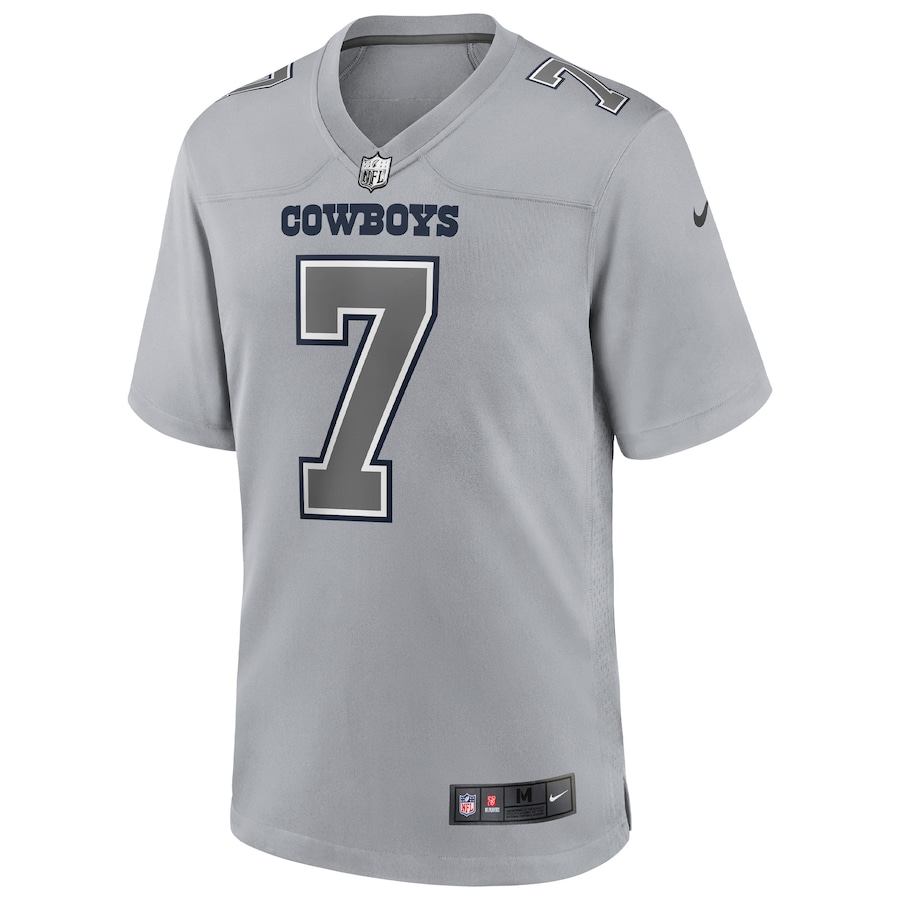 Men’s Dallas Cowboys Trevon Diggs Nike Gray Atmosphere Fashion Game Jersey