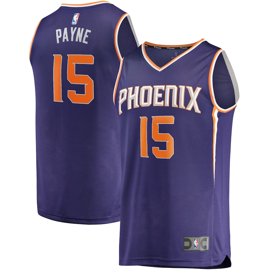 Men's Phoenix Suns Cameron Payne Purple 2021/22 Fast Break Replica Jersey - Icon Edition