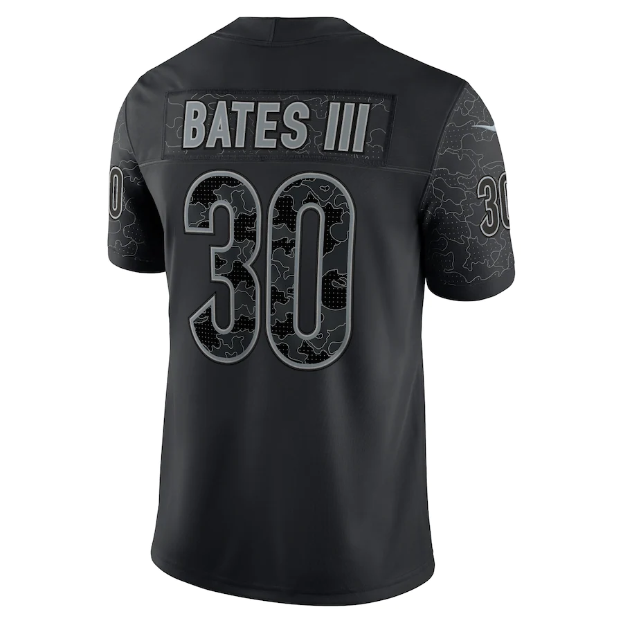 Men's Cincinnati Bengals Jessie Bates III Black RFLCTV Limited Jersey