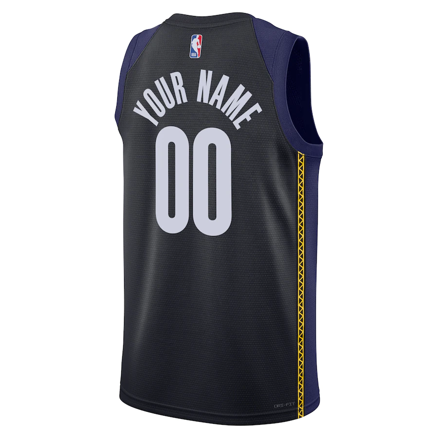 Custom Indiana Pacers Blue 2022-23 Custom Swingman Jersey - City Edition