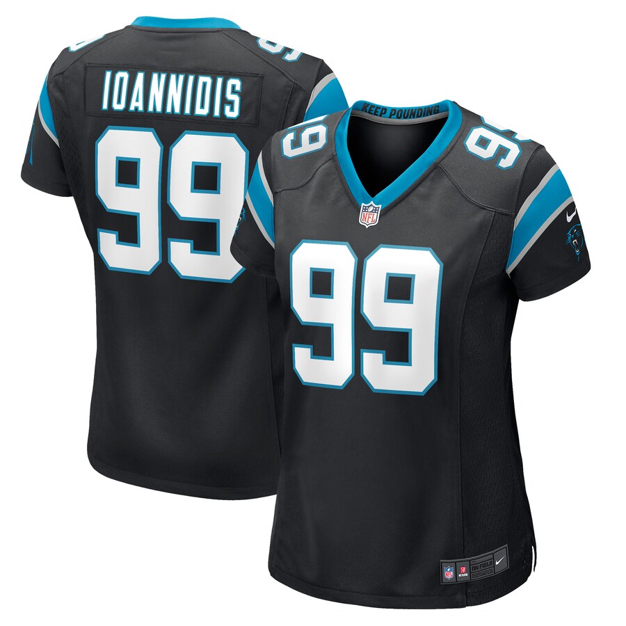 Women’s Carolina Panthers Matt Ioannidis Nike Black Game Player Jersey