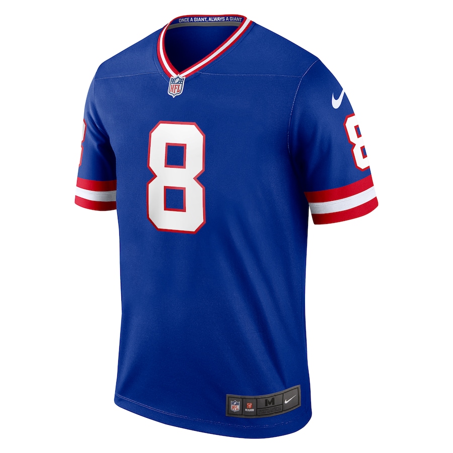 Men’s New York Giants Daniel Jones Nike Royal Classic Player Legend Jersey