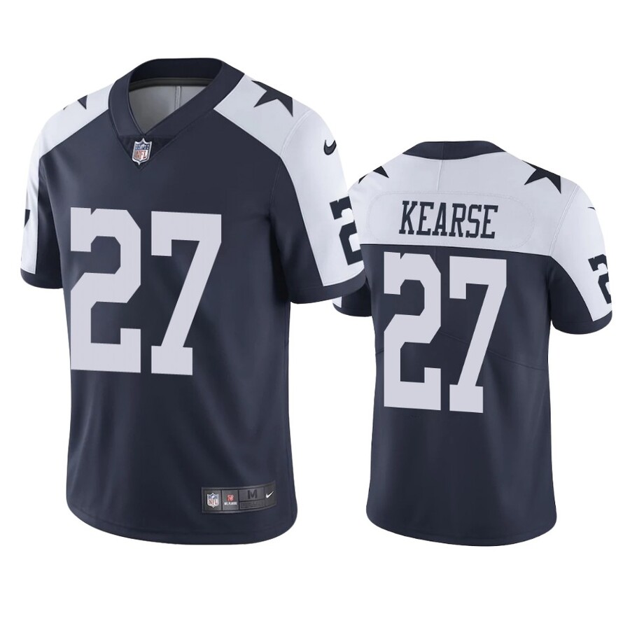 Men's Dallas Cowboys Jayron Kearse Navy Alternate Vapor Limited Jersey