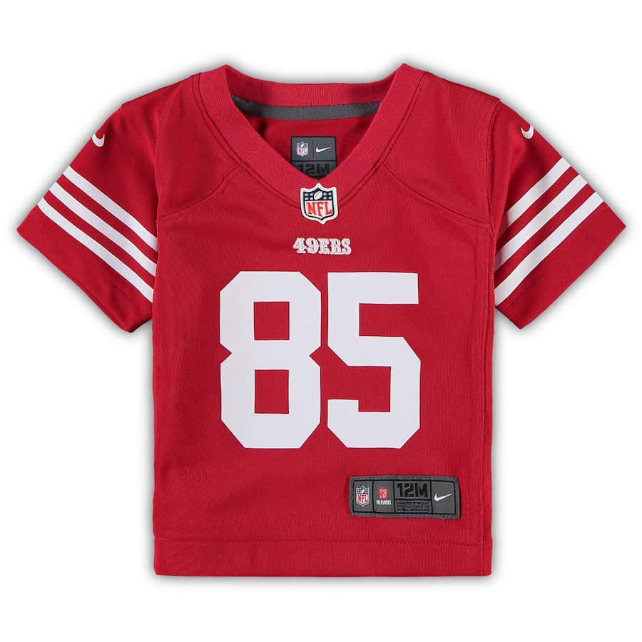 Infant San Francisco 49ers George Kittle Nike Scarlet Player Game Jersey