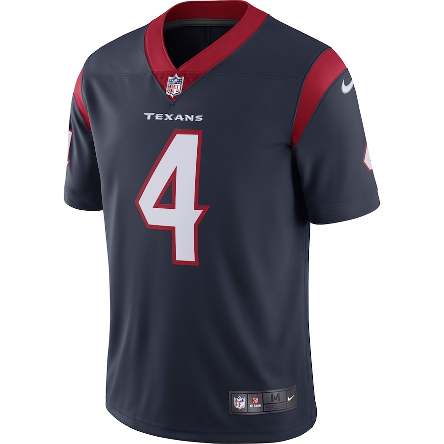 Youth Houston Texans Deshaun Watson Nike Navy Limited Vapor Untouchable Player Jersey