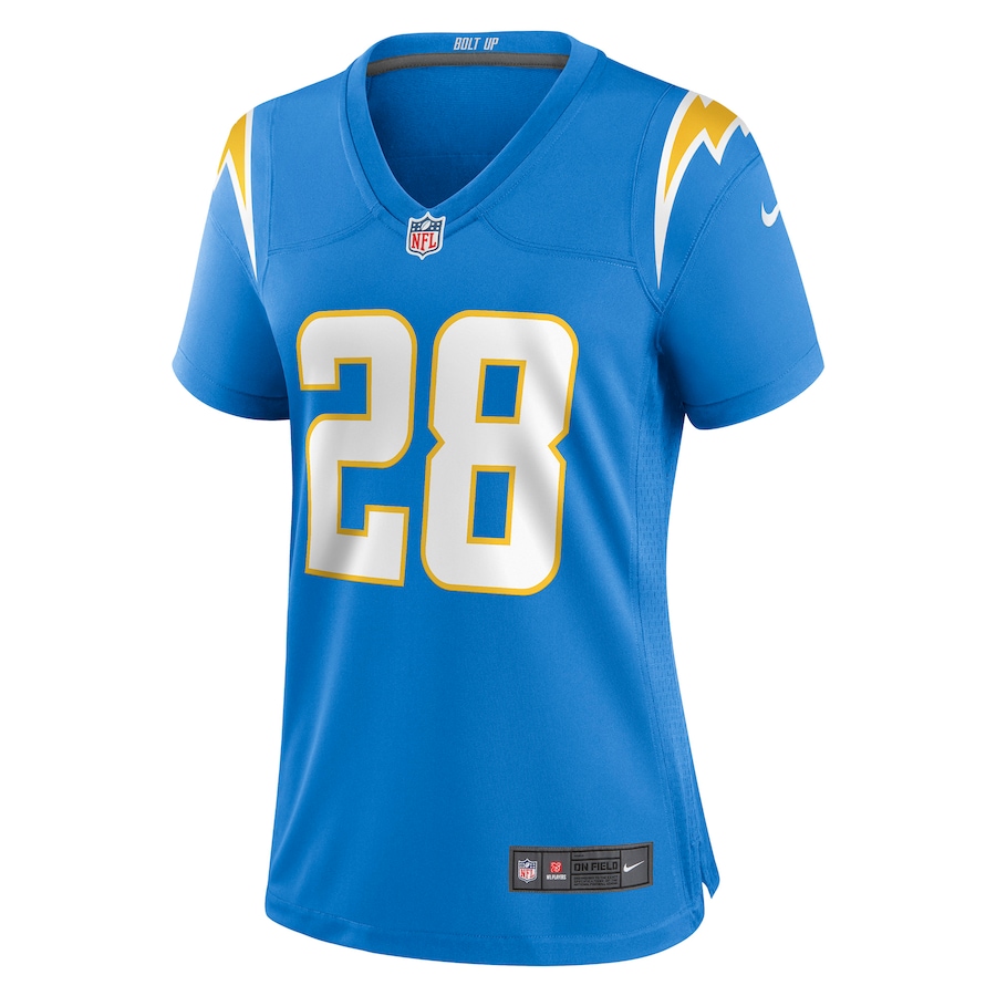 Women’s Los Angeles Chargers Isaiah Spiller Nike Powder Blue Game Jersey