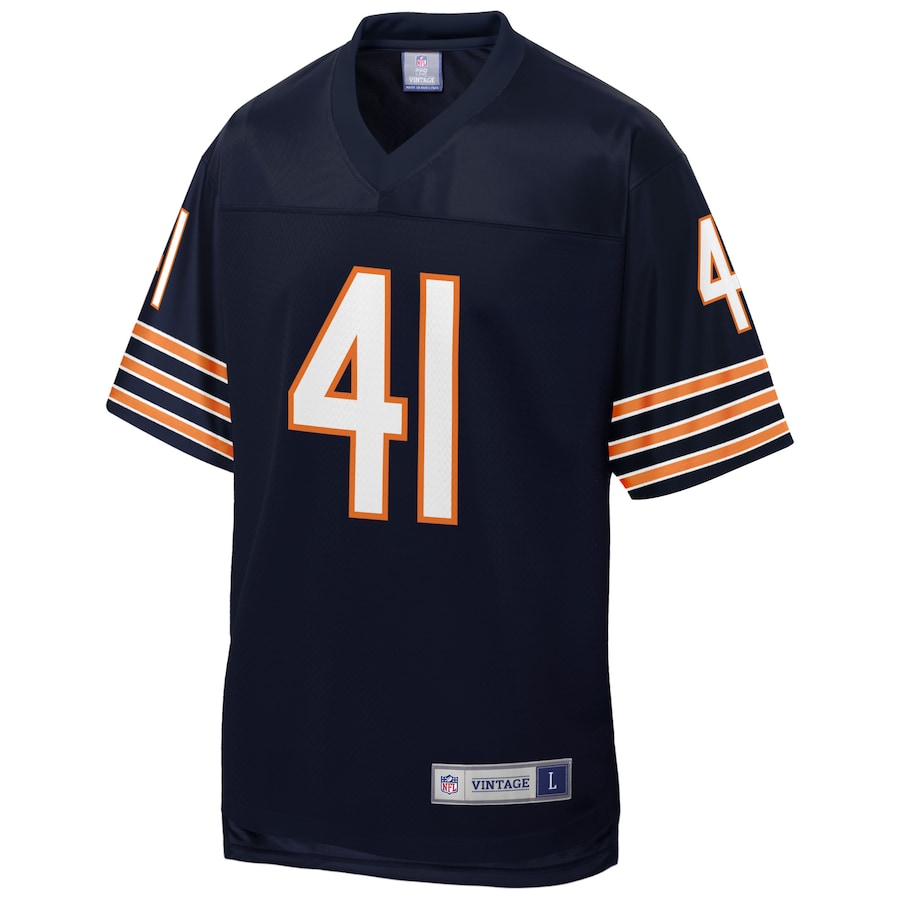 Men’s Chicago Bears Brian Piccolo NFL Pro Line Navy Retired Team Player Jersey
