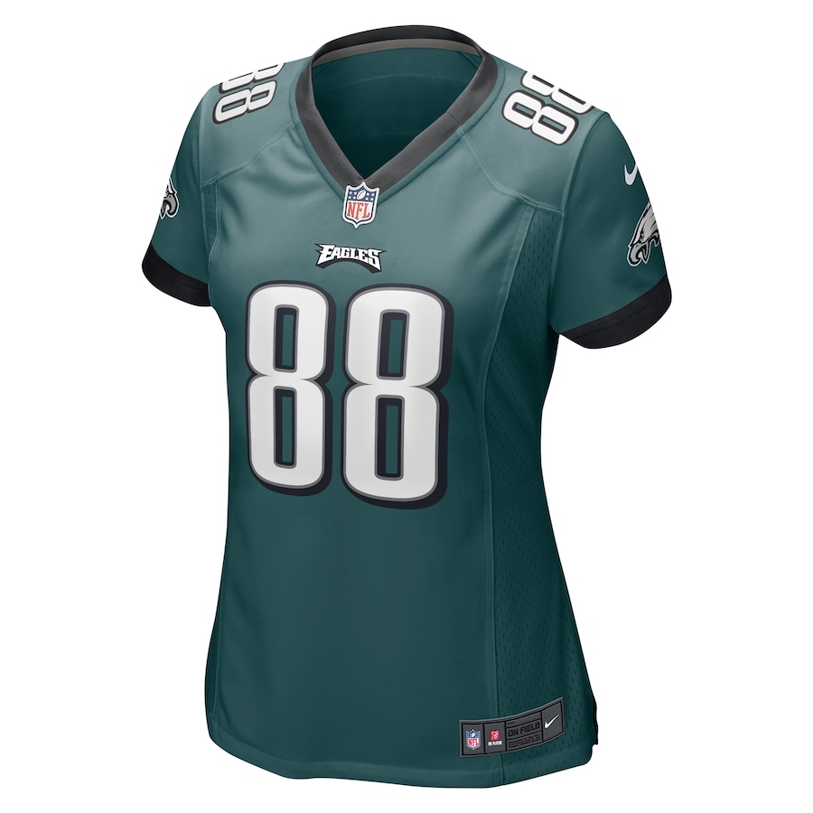 Women’s Philadelphia Eagles Dallas Goedert Nike Midnight Green Game Jersey