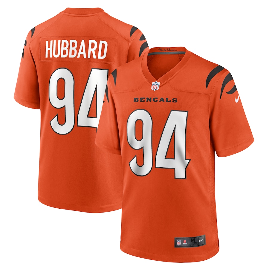 Men’s Cincinnati Bengals Sam Hubbard Nike Orange Alternate Game Jersey