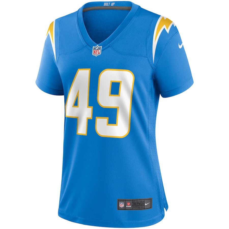 Women’s Los Angeles Chargers Drue Tranquill Nike Powder Blue Game Jersey