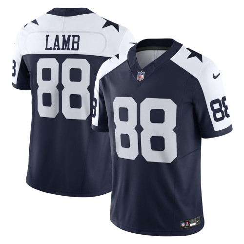 Men's - Dallas Cowboys CeeDee Lamb Navy 2023 Vapor F.U.S.E. Limited Jersey