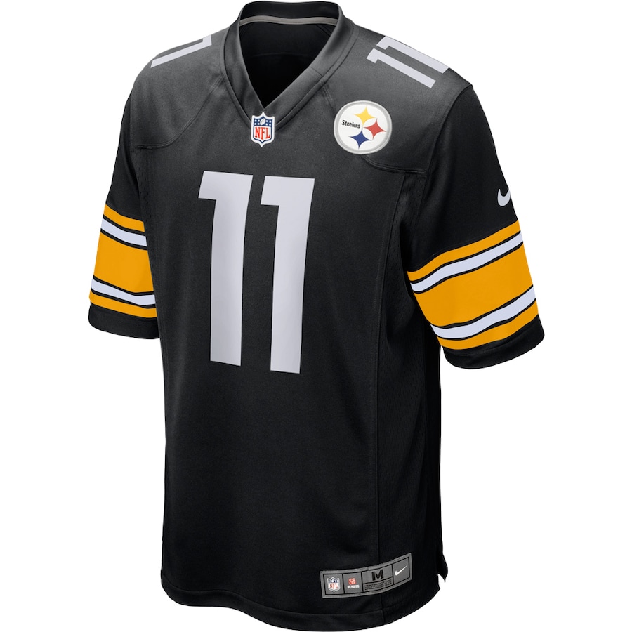 Youth Pittsburgh Steelers Markus Wheaton Nike Black Team Color Game Jersey