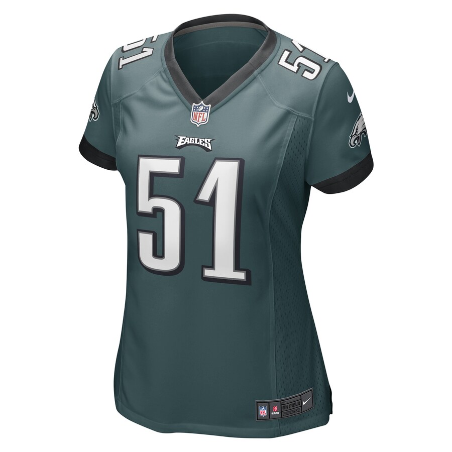 Women’s Philadelphia Eagles Cam Jurgens Nike Midnight Green Game Player Jersey