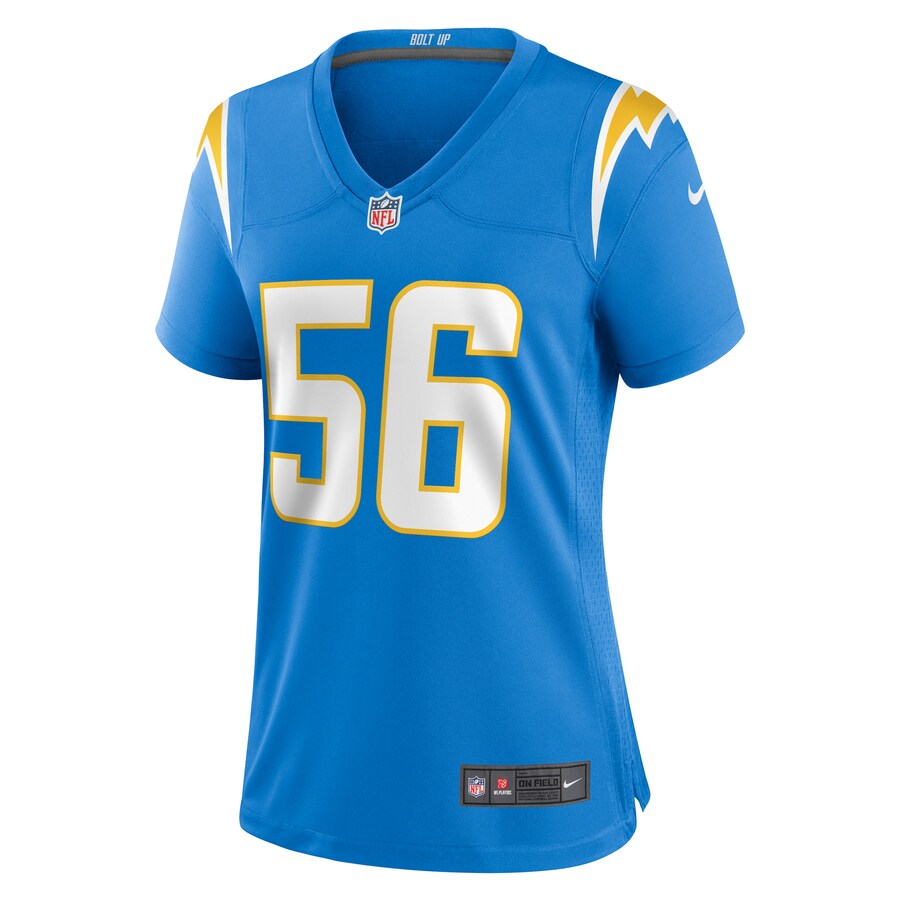 Women’s Los Angeles Chargers Morgan Fox Nike Powder Blue Player Game Jersey