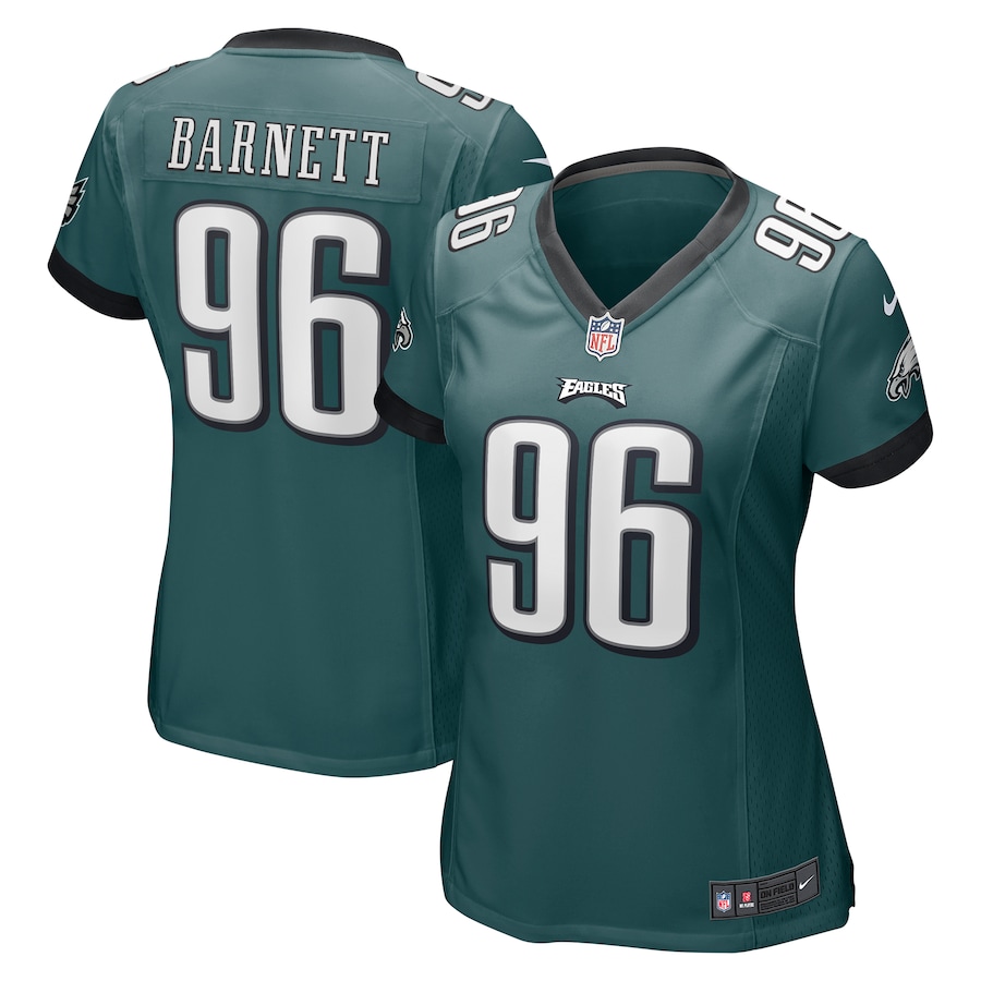 Women’s Philadelphia Eagles Derek Barnett Nike Midnight Green Game Jersey