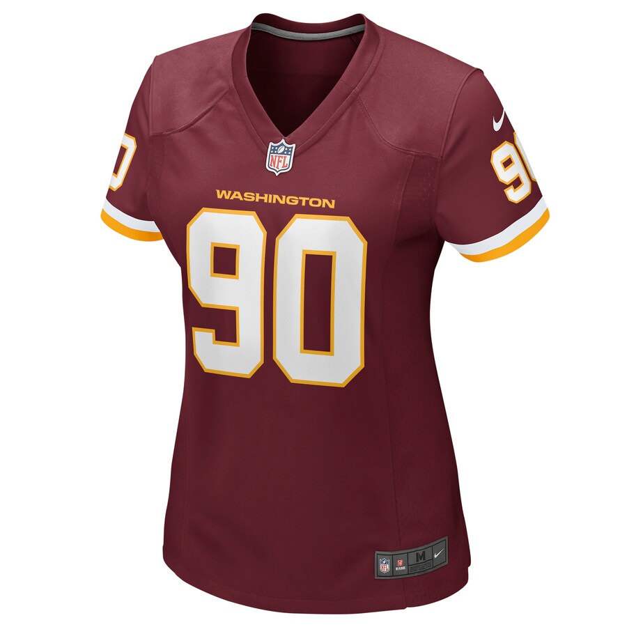 Women’s Washington Football Team Montez Sweat Nike Burgundy Game Player Jersey