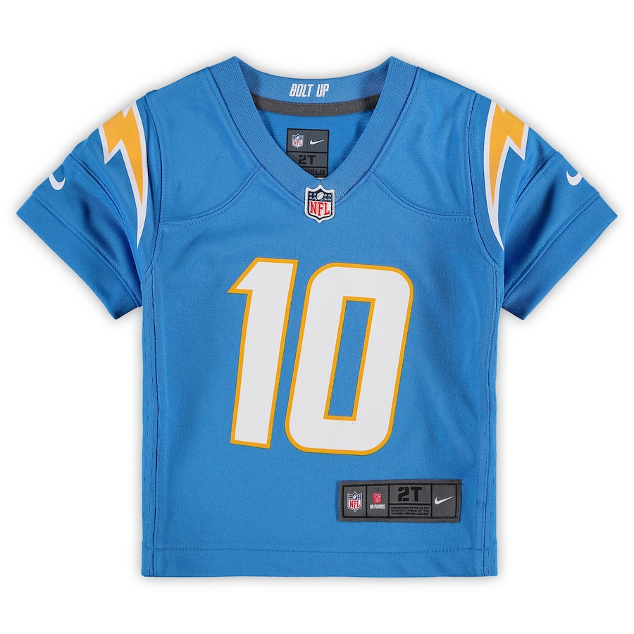 Toddler Los Angeles Chargers Justin Herbert Nike Powder Blue Game Jersey
