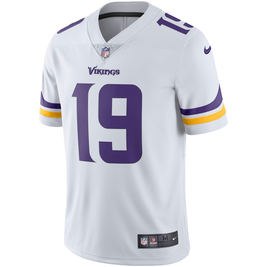Men’s Minnesota Vikings Adam Thielen Nike White Vapor Untouchable Limited Jersey