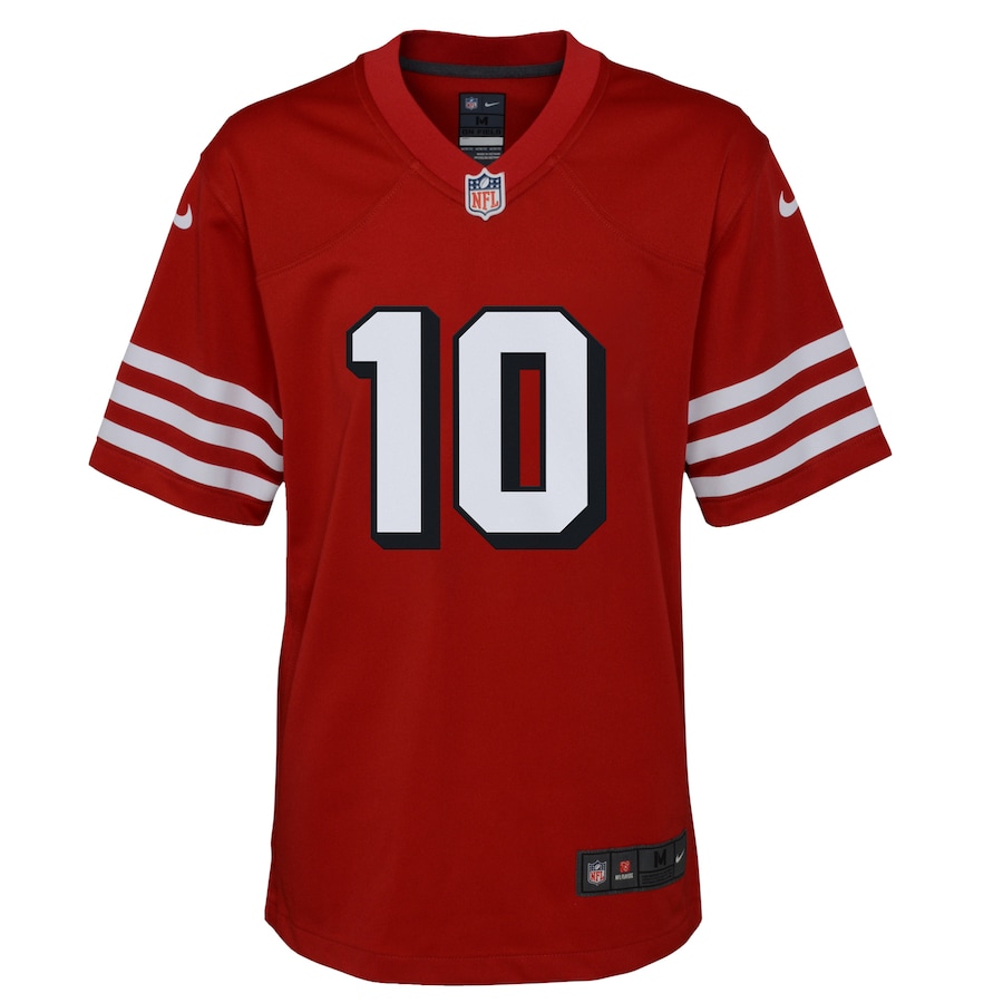 Youth San Francisco 49ers Jimmy Garoppolo Nike Scarlet Alternate Game Jersey