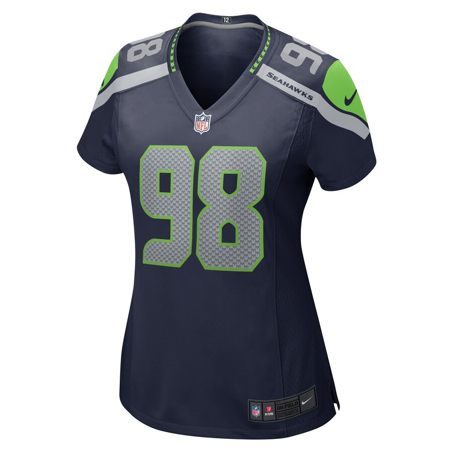 Women’s Seattle Seahawks Alton Robinson Nike College Navy Game Jersey
