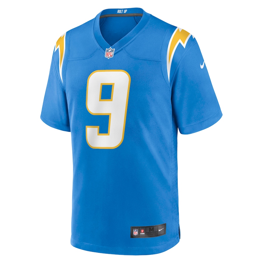 Men’s Los Angeles Chargers Kenneth Murray Jr. Nike Powder Blue Game Jersey