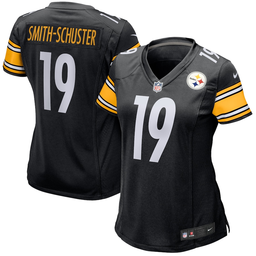 Women’s Pittsburgh Steelers JuJu Smith-Schuster Nike Black Game Player Jersey
