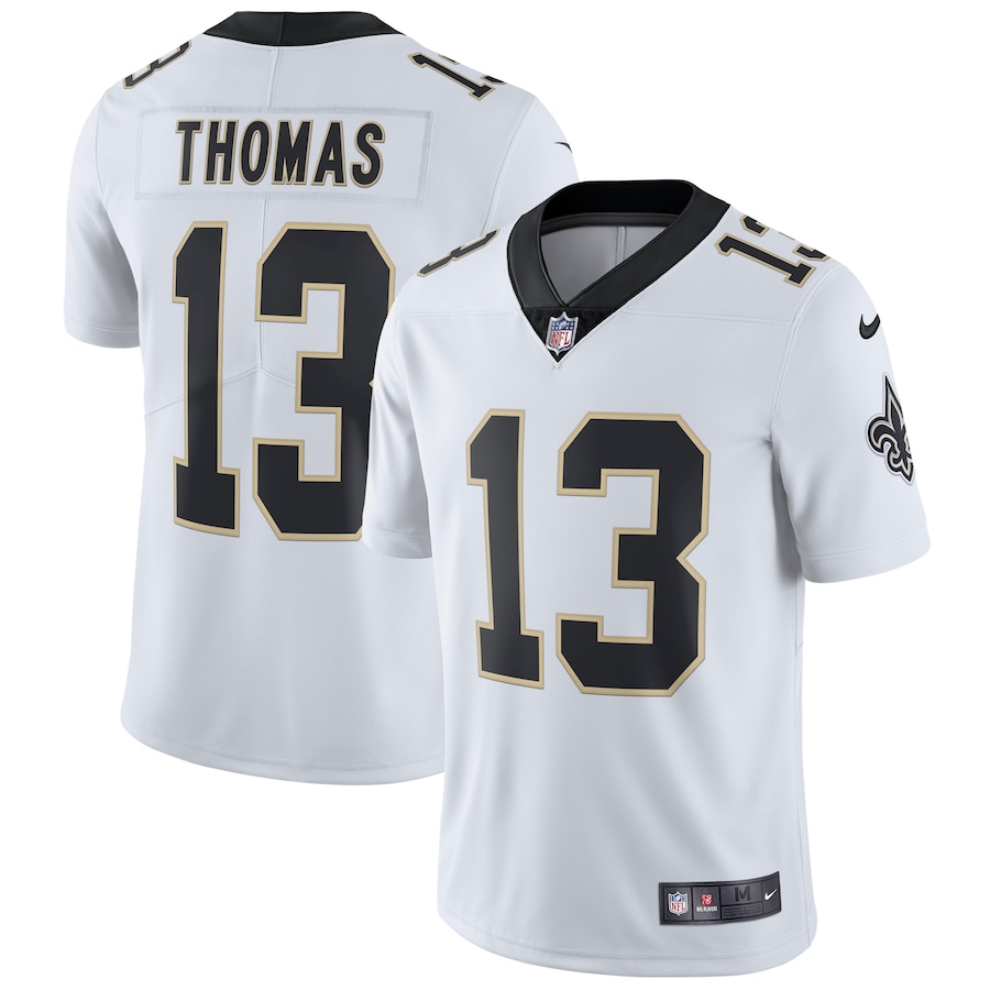 Men’s New Orleans Saints Michael Thomas Nike White Vapor Untouchable Limited Player Jersey