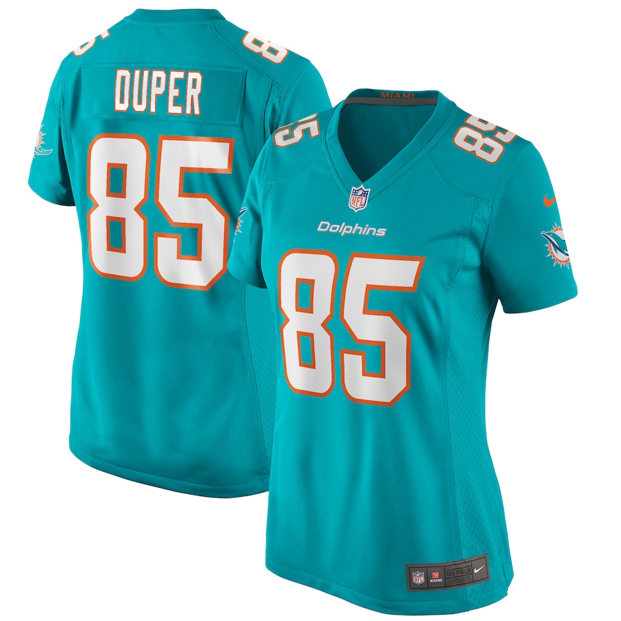 Women’s Miami Dolphins Mark Duper Nike Aqua Game Retired Player Jersey
