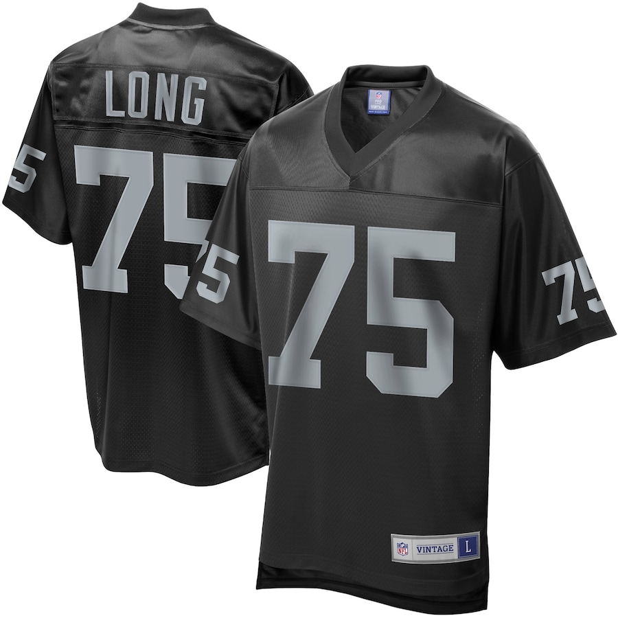 Men’s NFL Pro Line Las Vegas Raiders Howie Long Retired Player Jersey