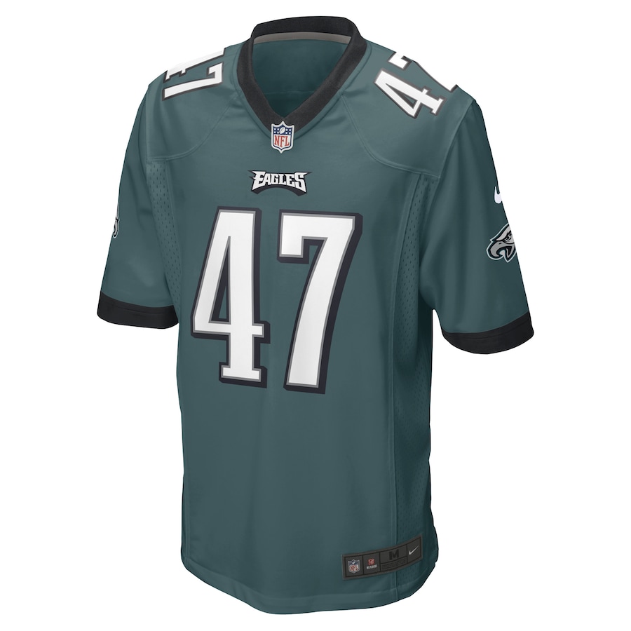 Men’s Philadelphia Eagles Dalton Keene Nike Midnight Green Game Player Jersey
