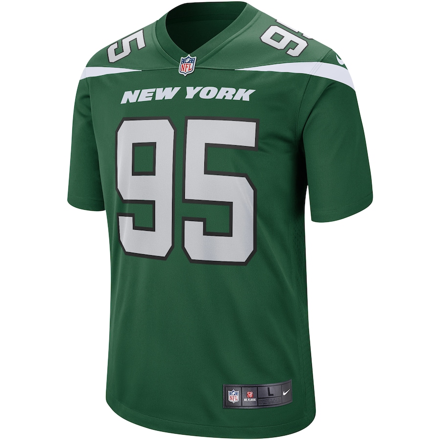 Quinnen Williams New York Jets Nike Game Player Jersey – Gotham Green