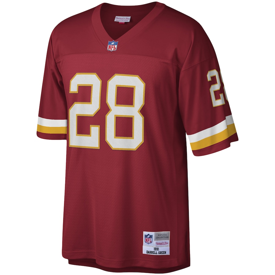 Men’s Washington Football Team Darrell Green Mitchell & Ness Burgundy Legacy Replica Jersey